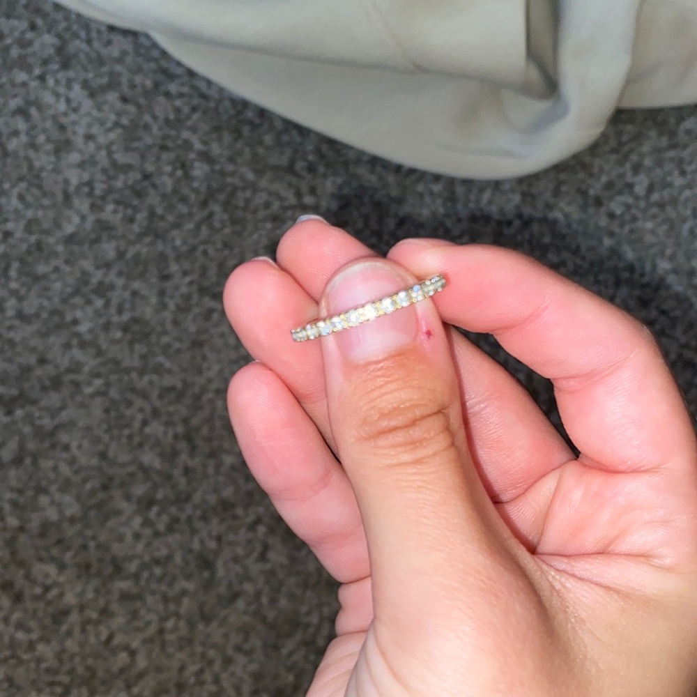 Kate Band Ring Emily Travis Gold kendra scott gold ring size 9